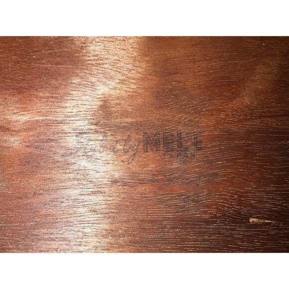 Vintage Mele Wooden Jewelry Dresser Box 7 Drawer Japan Jewel Case Velvet Drawers - Picture 6 of 9